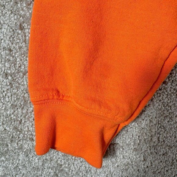 Lonely Ghost Crew Neck Sweatshirt Womens Small Orange Text Me When You Get Home‎ - Picture 4 of 8